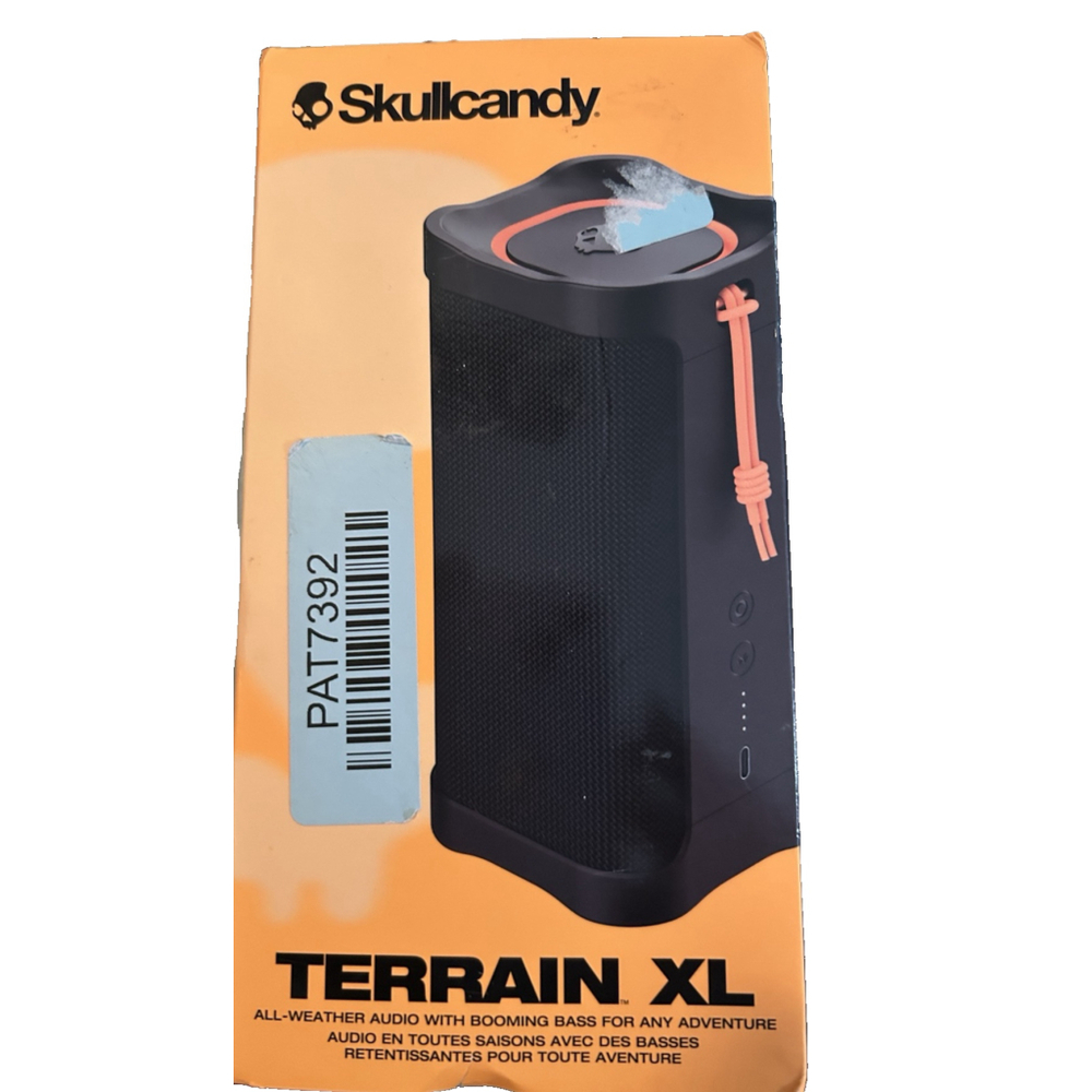 Skullcandy Terrain XL All-Weather Audio w/Booming Bass Black Bluetooth
